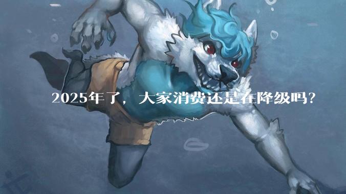 2025年了，大家消费还是在降级吗？