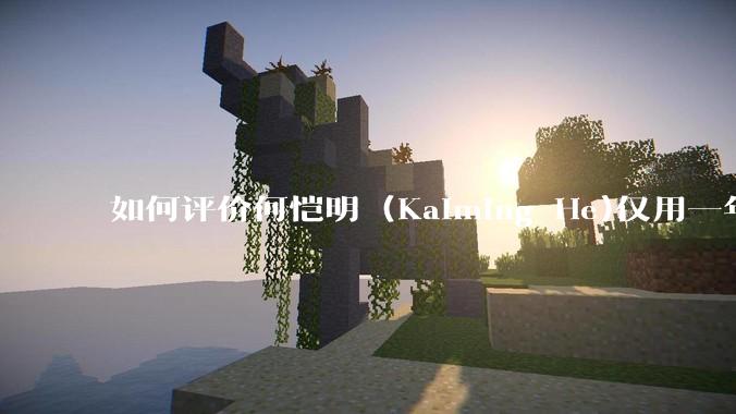 如何评价何恺明 (Kaiming He)仅用一年便取得了MIT终身教职？