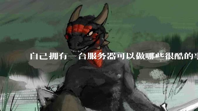 自己拥有一台服务器可以做哪些很酷的事情？